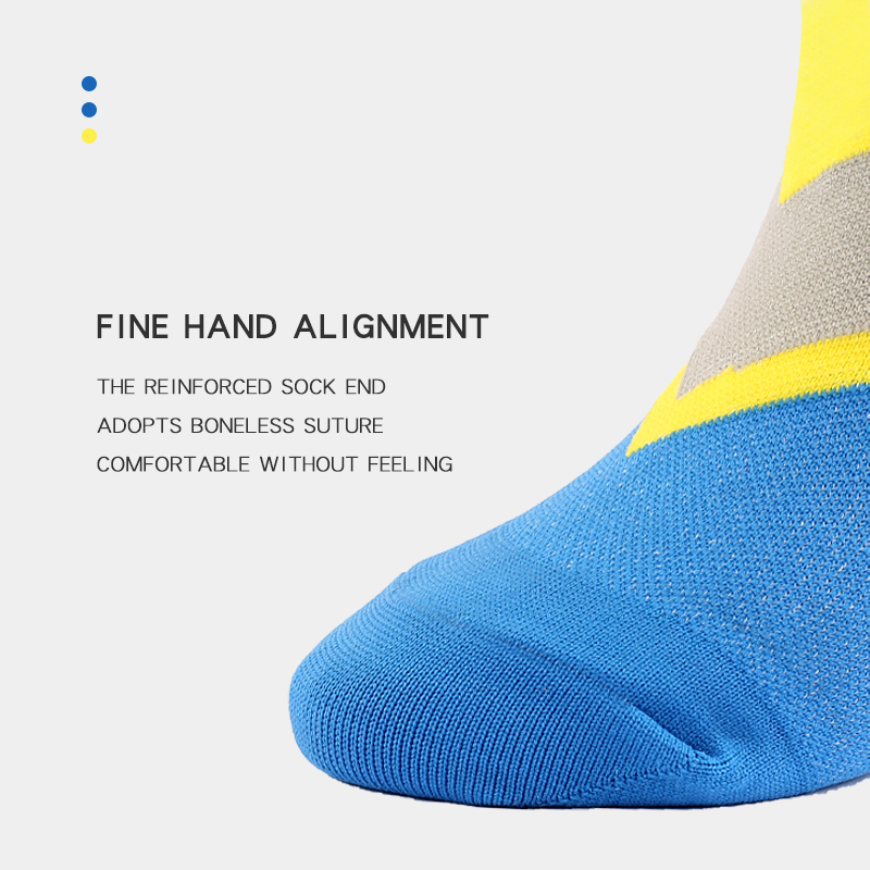 2022 New Men's Cycling Natural Hiking Running Diabetes Marathon Compression Stockings Varicose Veins Men's Seamless Socks run