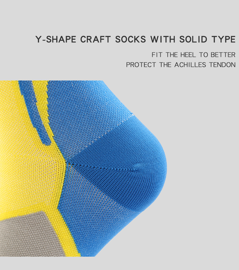 2022 New Men's Cycling Natural Hiking Running Diabetes Marathon Compression Stockings Varicose Veins Men's Seamless Socks run