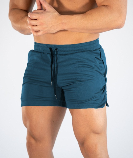 Men Summer Beach Fitness Shorts Running Quick Drying Breathable Sport Workout Casual Jogging Sweat Pants