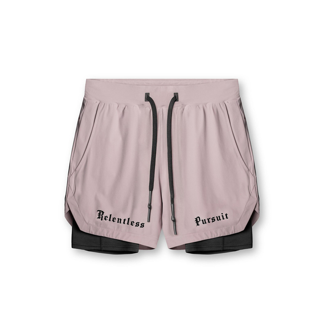 camouflage Running Shorts Men 2 in 1 Sports Jogging Fitness tatting Quick Dry Gym Training Sport Workout Short Pants