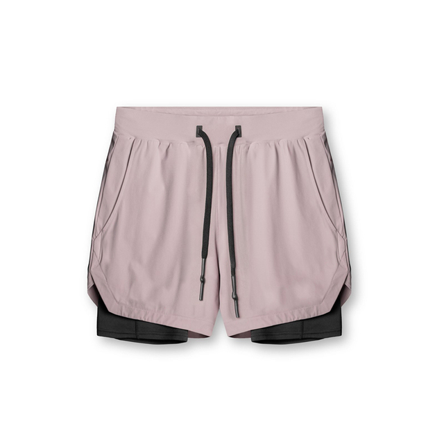 camouflage Running Shorts Men 2 in 1 Sports Jogging Fitness tatting Quick Dry Gym Training Sport Workout Short Pants