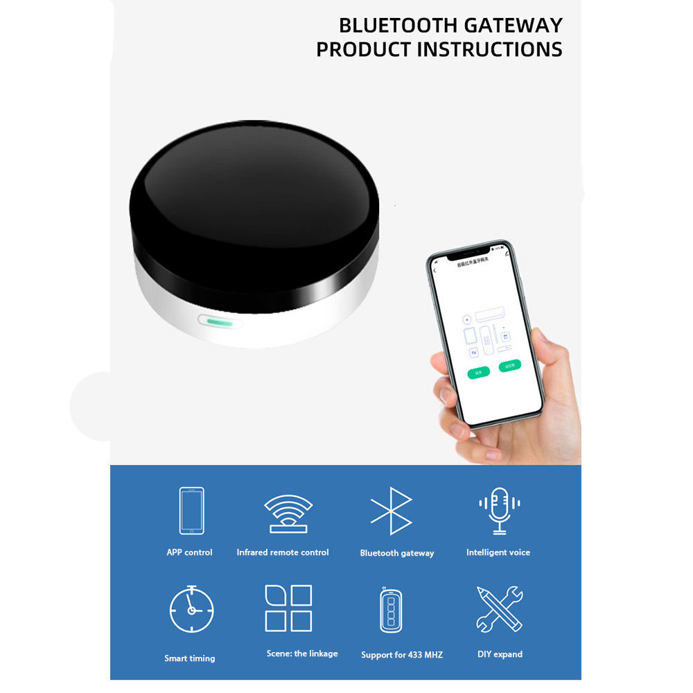 Wifi Smart Remote Control Smart Gateway Bluetooth Gateway Mesh  Gateway Infrared Universal Remote Control