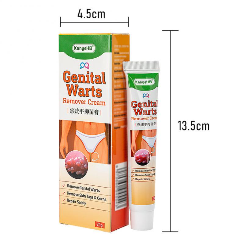 1pc Genital Wart Remover Ointment Vulva Herpes Condyloma Acuminatum Skin Tag Painless Remover Condyloma Treat Cream Papillomas