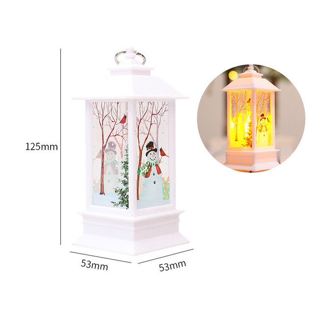 Christmas Decorations for Home 1pcs Christmas Candles Light Christmas Tree Decoration Ornaments Xmas Gifts Kerst Decoratie