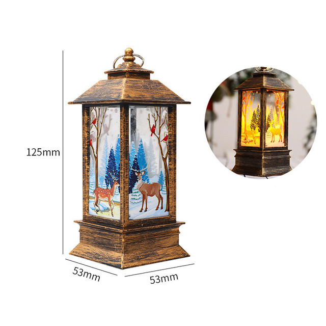 Christmas Decorations for Home 1pcs Christmas Candles Light Christmas Tree Decoration Ornaments Xmas Gifts Kerst Decoratie