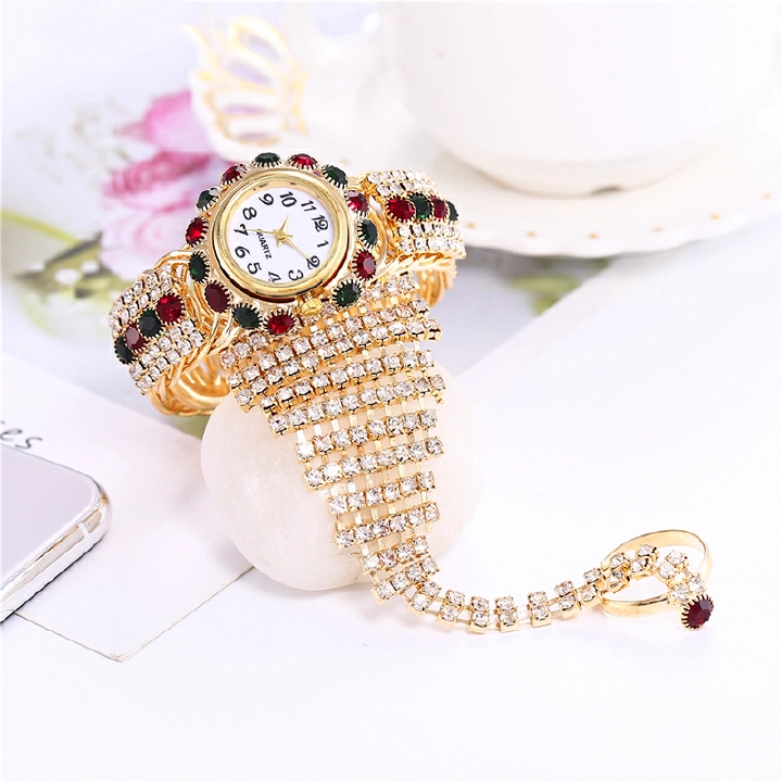 New Arrivals 2022 Top Brand Quartz Watches Luxury Clock Rhinestone Bracelet Watch Women Watches Ladies Dress Wristwatch Valentine's Gifts Birthday Present