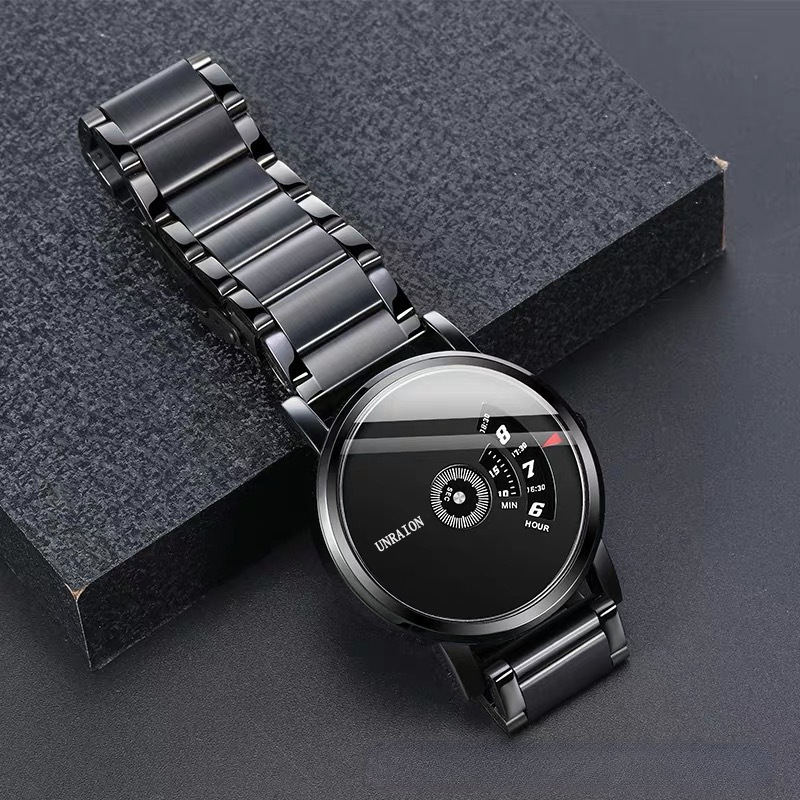 Business Watches Male Clock Digital Watches Automatic Quartz Movement Men's Watches Waterproof Non-Mechanical Stainless Steel Buckle Watch For Men