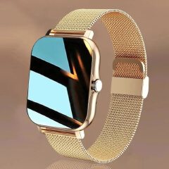 Y13 Smart Watch Fitness Bluetooth Call Connected Steel Watches Waterproof Man/Women Smartwatch Full Touch Screen Digital Sport Watch Heart Rate Fitness Tracker For Android IOS
