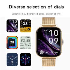 Y13 Smart Watch Fitness Bluetooth Call Connected Steel Watches Waterproof Man/Women Smartwatch Full Touch Screen Digital Sport Watch Heart Rate Fitness Tracker For Android IOS