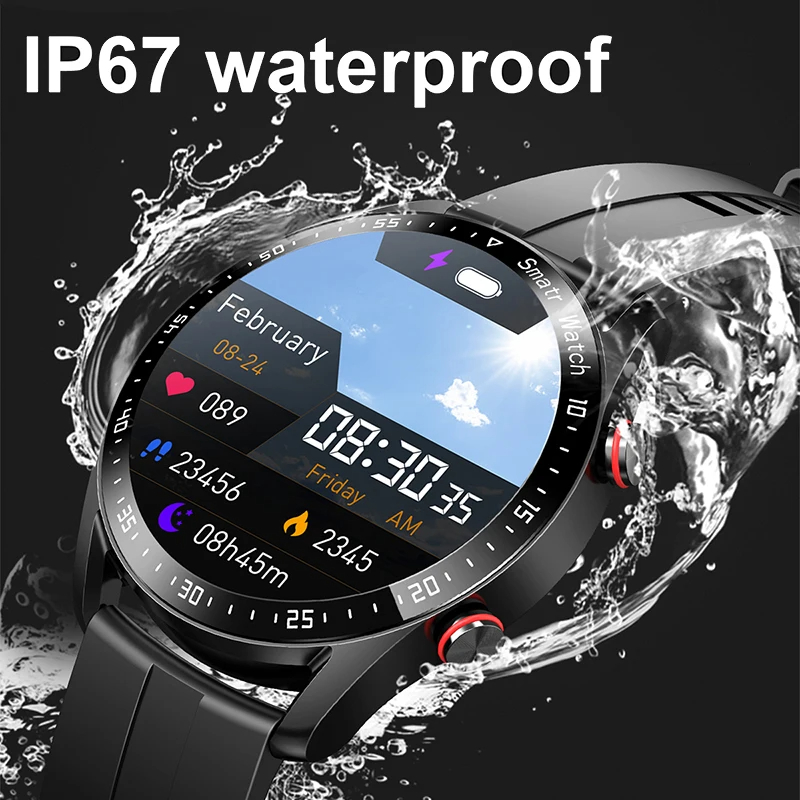 2024 New Arrivals Smart Watch Bluetooth Call Wristwatch ECG+PPG Fitness Bracelet Heart Rate Blood Pressure Monitor Tracker Sports Smartwatch Men/Women Waterproof Smartwatch