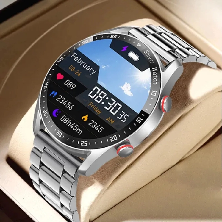 New Arrivals ECG+PPG Bluetooth Call Smart Watch Men Laser Health Blood Pressure Fitness Sports Watches Man Sports Waterproof Smartwatch