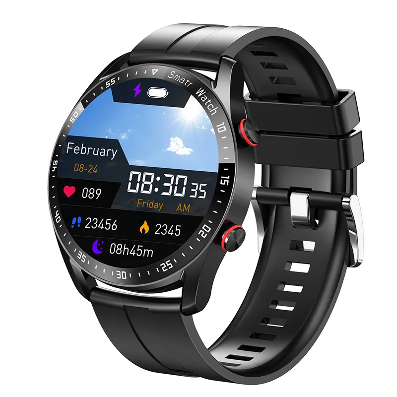 2024 New Arrivals Smart Watch Bluetooth Call Wristwatch ECG+PPG Fitness Bracelet Heart Rate Blood Pressure Monitor Tracker Sports Smartwatch Men/Women Waterproof Smartwatch