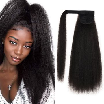 22 Inch Synthetic Hair Fiber Heat-Resistant Yaki Straight Hair With ...