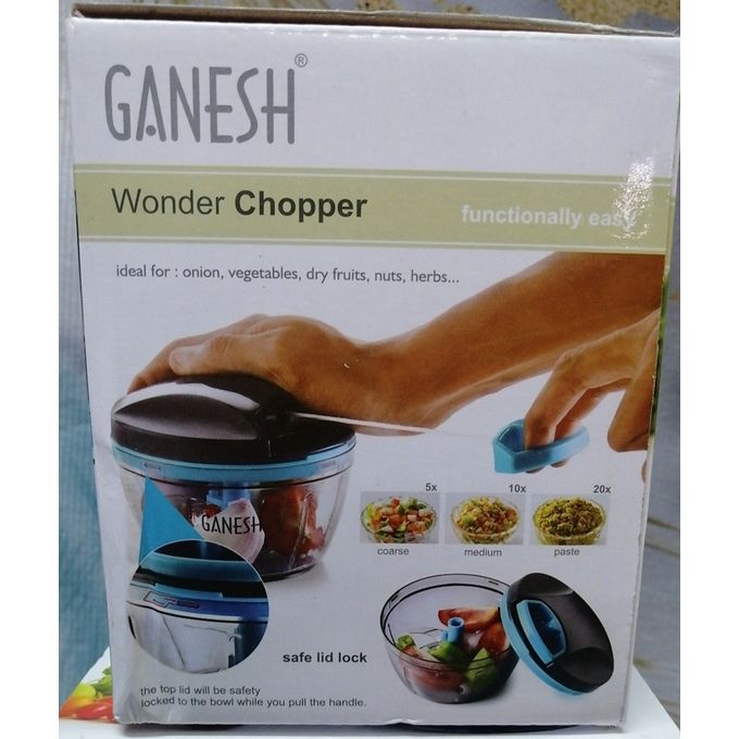 Generic MANUAL VEGETABLE Chopper Cutter - Strong And Efficient.