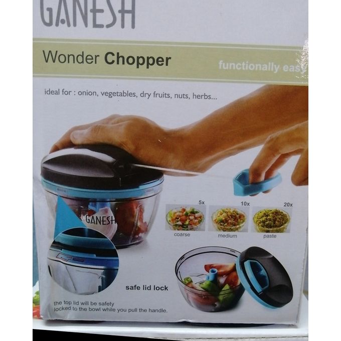 Generic MANUAL VEGETABLE Chopper Cutter - Strong And Efficient.