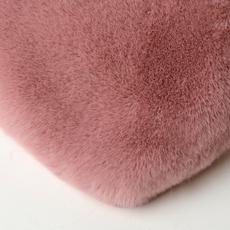 Plush bag new imitation Rex rabbit hair love bag peach pericardi chain bag fashion single shoulder oblique span female bag handbag