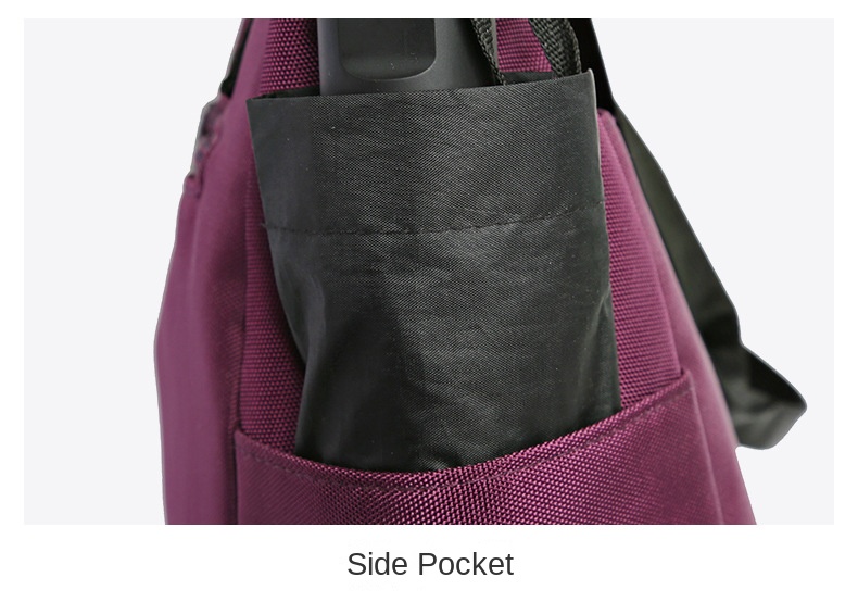 Female handbag waterproof shoulder bag female bag popular simple solid color large capacity Oxford cloth bag Tote Bags