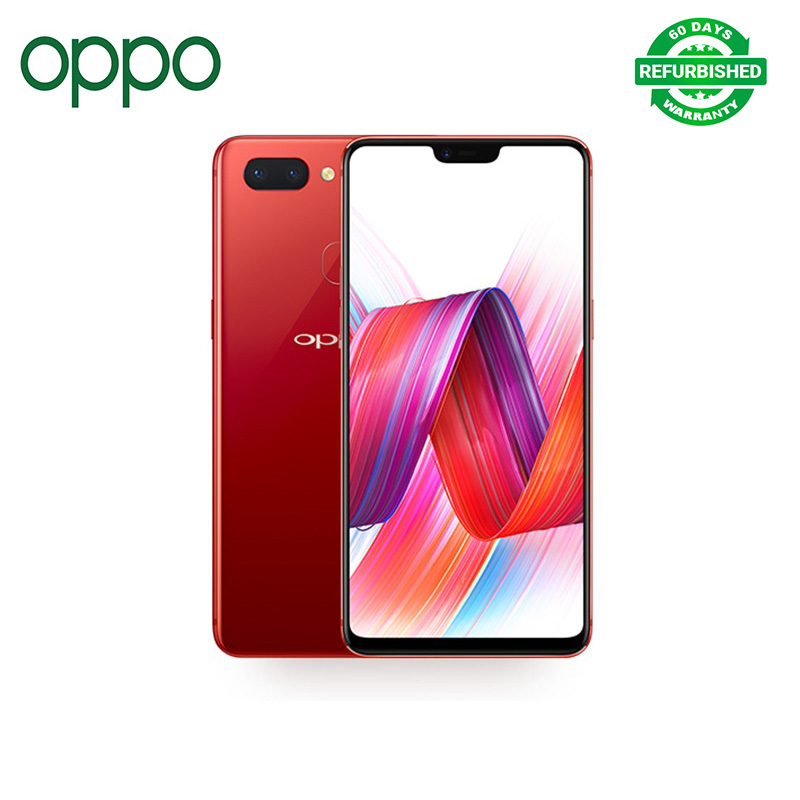 Refurbished OPPO R15 Full Screen 128GB+6GB 6.3inch  2G/3G/4G Network Dual SIM  3450mAh 16MP+20MP+5MP  Face Unlocking  Smart Phone