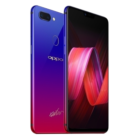 Refurbished OPPO R15 Full Screen 128GB+6GB 6.3inch  2G/3G/4G Network Dual SIM  3450mAh 16MP+20MP+5MP  Face Unlocking  Smart Phone