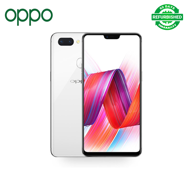 Refurbished OPPO R15 Full Screen 128GB+6GB 6.3inch  2G/3G/4G Network Dual SIM  3450mAh 16MP+20MP+5MP  Face Unlocking  Smart Phone