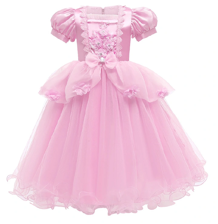 Baby Girl Dress Up Kids Prom Princess Costume For Girls Halloween Birthday Party Cosplay Frocks Christmas Children Clothes 100 110 120  130 140 150 cm