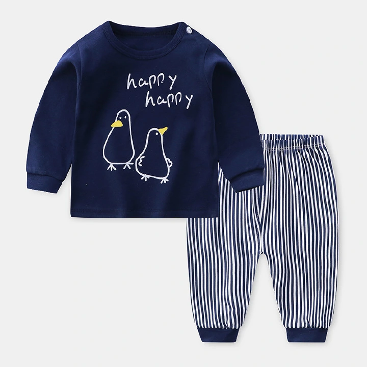 Cotton Kid Boy Girl Home Sleepwear Pajamas Clothing Set Toddler Children Pullover Tops Outfit Clothes 4 5 6 7 8 9 10 Y Baby Boys  Girl Clothes Sets , Boy Girl Pajamas Clothes Sets