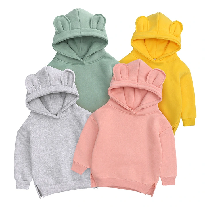 New Style Infant Baby Boys Girls Clothes Children Kids Clothing Hooded Shirt Cute Cotton Coat Warm Long Sleeve Jacket for girls