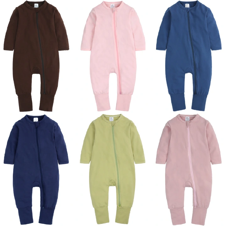 Baby Girl Boy Clothing For Newborn Baby Romper Long Sleeve Pure Color costumes for babies Infant ropa bebe Bodysuit Babies Fall