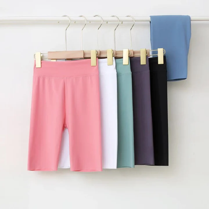 Girls Leggings Summer Kids Casual Tight Shorts Children High Waist Stretch Dance Pants Baby Girl Breathable Sports Legging 4-13Y