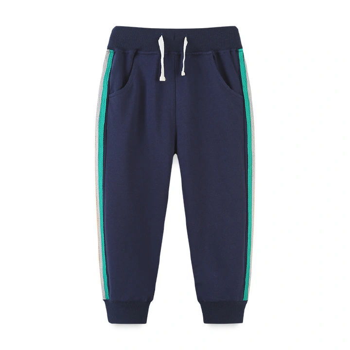 Boys Girls Casual Trousers Children Long Pants Cotton Dinosaur Print Bottoms New Cartoon Casual Pants