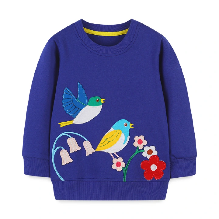 Boys Cotton Long Sleeve T Shirt Brand Cartoon Animals Kids Tops Tees Spring Autumn For Children Clothes