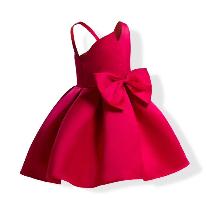 Girls' Princess Dresses European and American Girls' Dresses Middle and Little Girls' Dresses