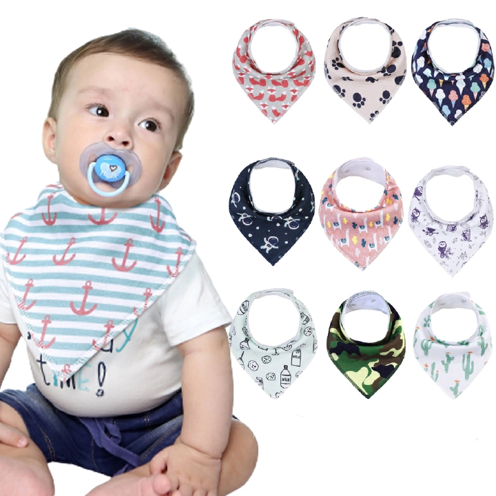 Baby Bibs Organic 100% Cotton Cheap Towel For Girls & Boys Gift Bandana Infant Stuff Teething And Feeding Newborn Accessories