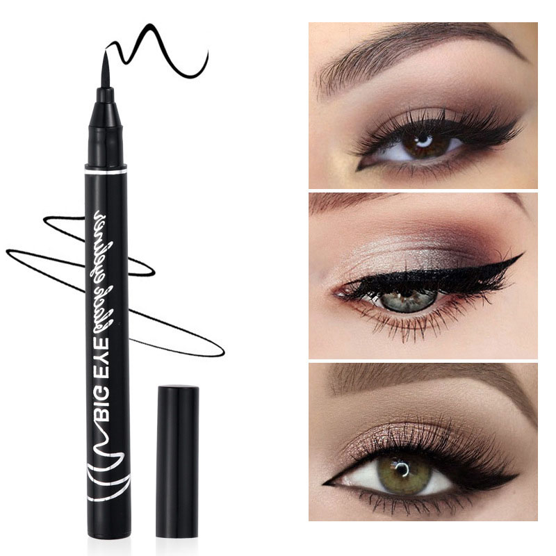 Women Waterproof Black Eyeliner Pen Delicate Makeup Eye Liner Pencil Cosmetics Beauty Tools