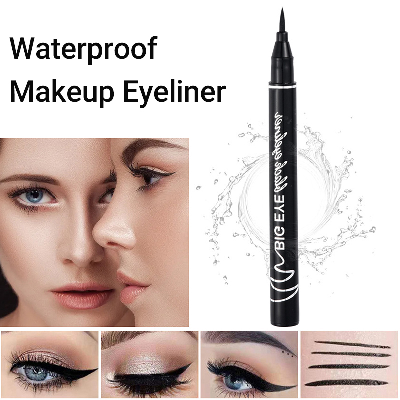 Women Waterproof Black Eyeliner Pen Delicate Makeup Eye Liner Pencil Cosmetics Beauty Tools