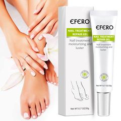 EFERO Nail Treatment Repair Cream Toe Be Health Instant Beauty Gel Cure Damaged Foot & Toenails Restores Appearance of Discolored or Damaged Nails White