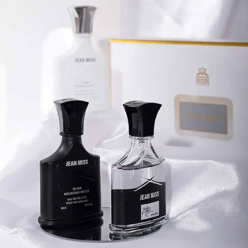 3 PCS Men‘s Perfume Set Pour Homme Perfumes Set Long Lasting Fresh Aromatic Men Different Fragrance Perfumes Gift Set