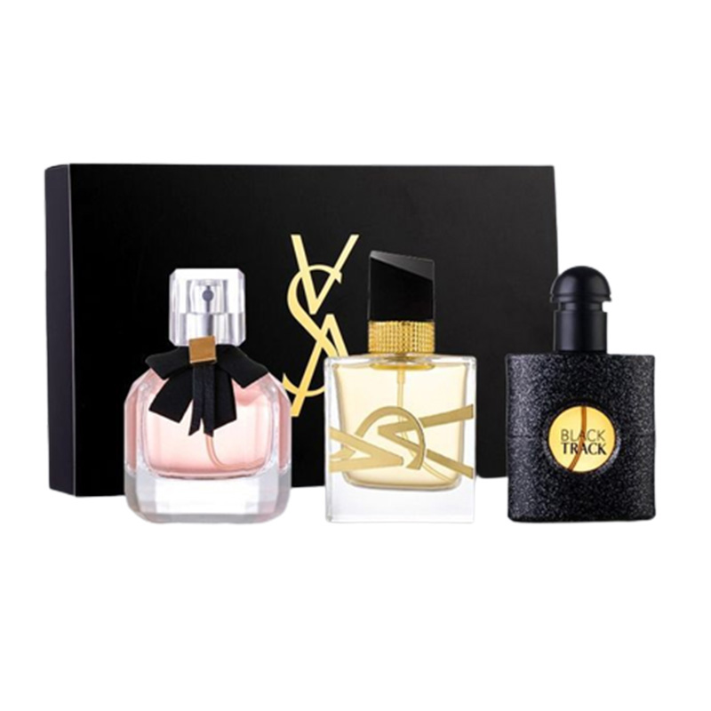 3 PCS Women Perfume Gift Box Set Seductive Floral Scent Perfumes Fresh Natural Long Lasting Fragrance Ladies Perfume