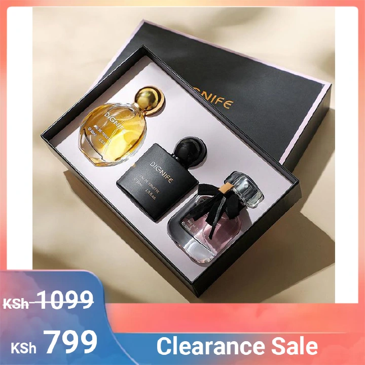 30ml*3 Bottles Women Perfume DIGNIFE Men Perfumes Gift Box Set Ladies Perfume Long Lasting Fragrances 3 Different Aromas Perfumes