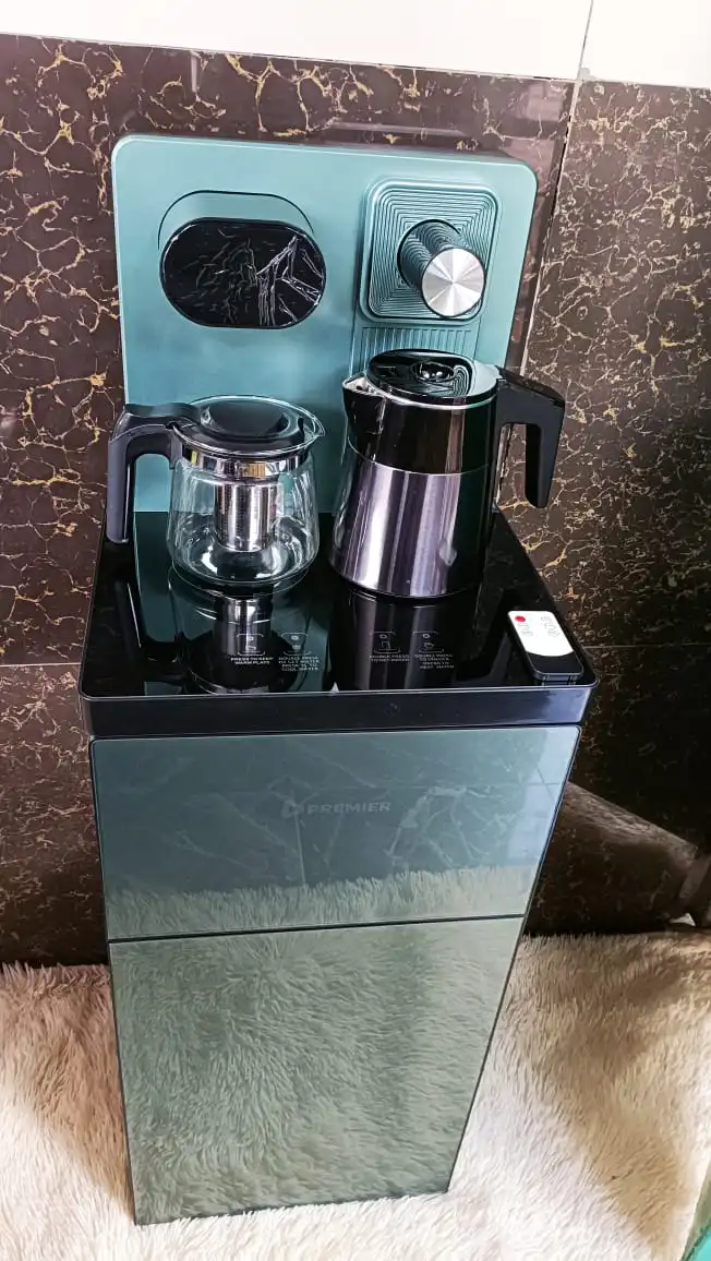 Premier bottom load hot and cold water dispenser With remote and LCD touch control boiling kettle and coffee maker kettle dispenser