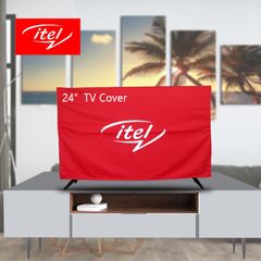 itel 24 inch TV Dust Proof Cover Red 24 inch