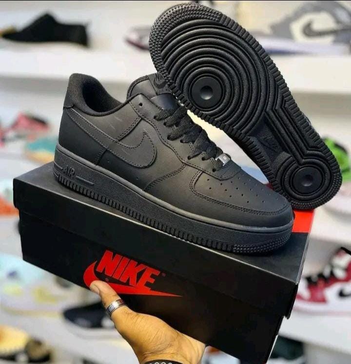 durable black airforce shoes breathable sneaker