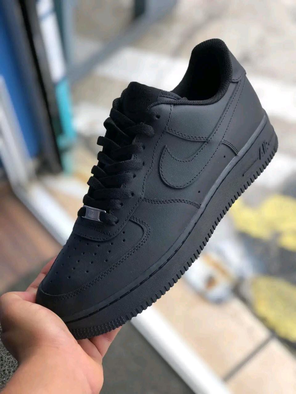 durable black airforce shoes breathable sneaker