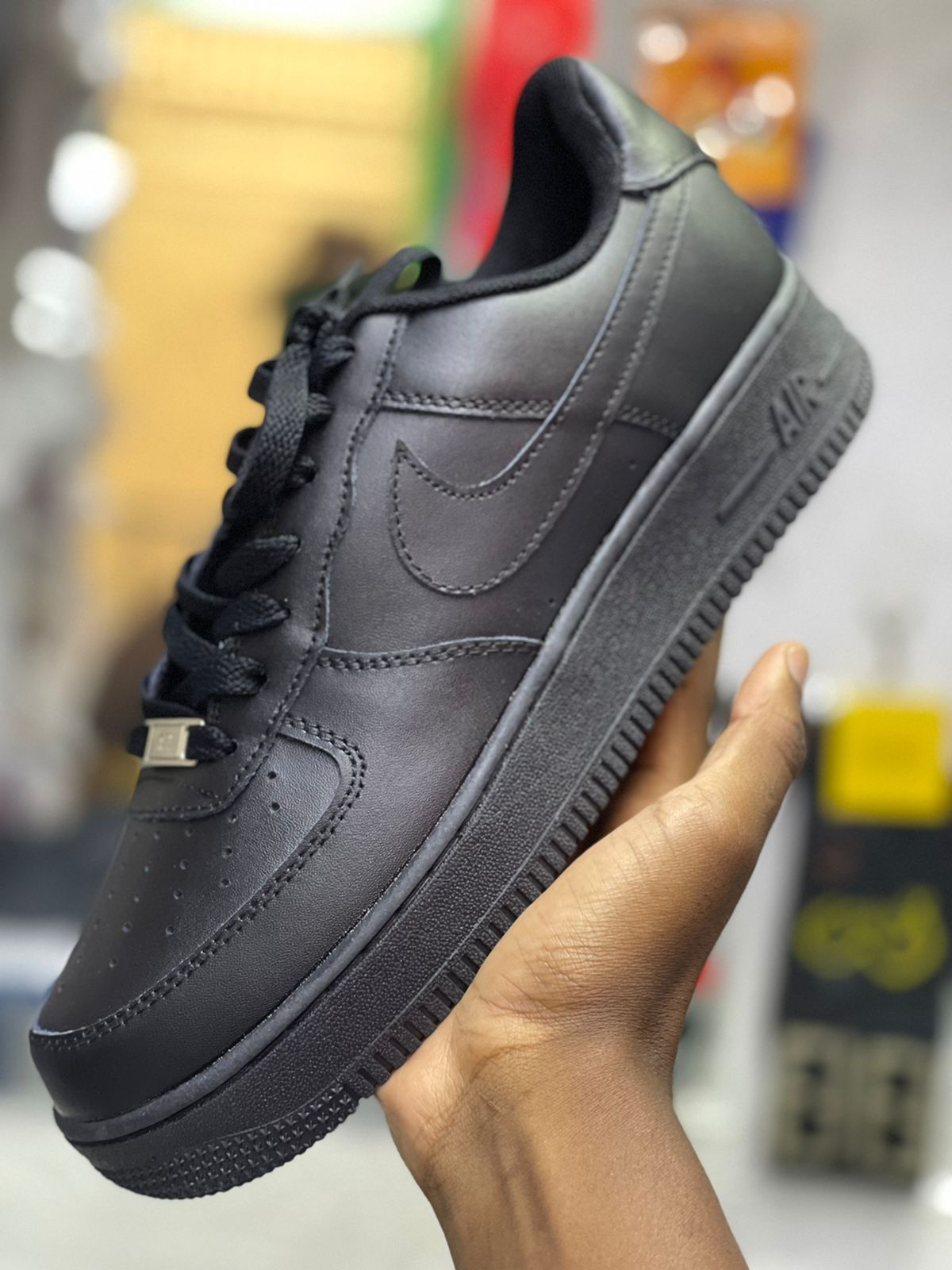 durable black airforce shoes breathable sneaker