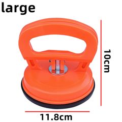 Car Dent Remover 11.8CM  Repair Kit Sucker Tool Suction Cup Remove Dents Puller For Dent Glass Suction Removal Orange Large