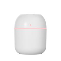 Portable Water Drop Humidifier USB Desktop Indoor Air Atomization Humidifier Household Mute Large Spray Humidifier White 220ML