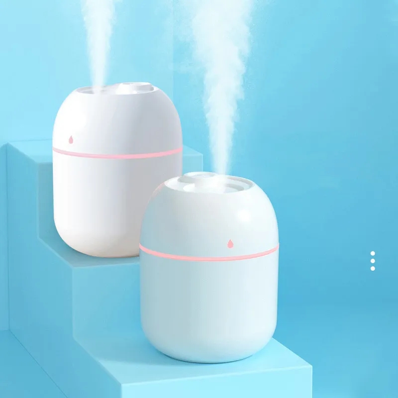 Portable Water Drop Humidifier USB Desktop Indoor Air Atomization Humidifier Household Mute Large Spray Humidifier