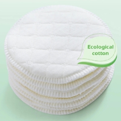12pcs Reusable Nursing Breast Pads Washable Soft Absorbent Baby Breastfeeding Waterproof Breast Pads