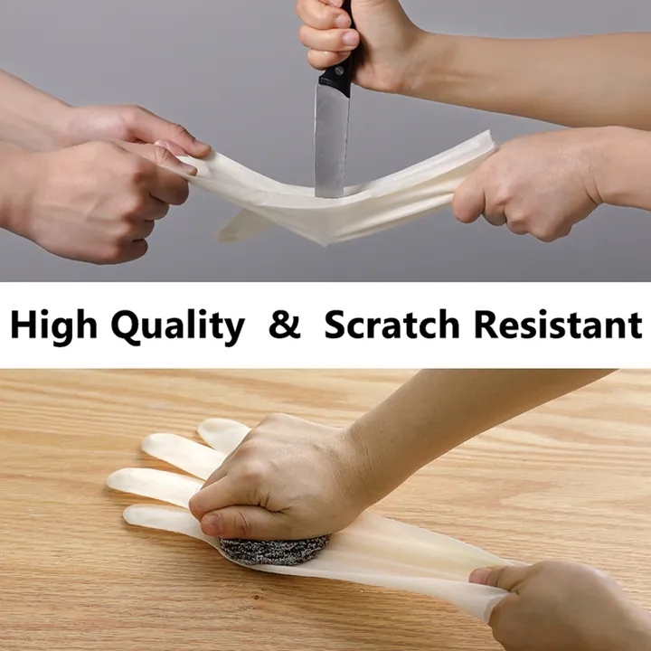 Waterproof Rubber gloves latex dishwashing gloves kitchen durable cleaning housework chores dishwashing tools