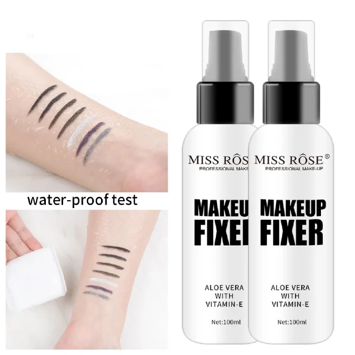 Calm makeup spray wet moist persistent fixed fast makeup water 100 ml frosted bottle clear calm makeup